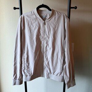 COS Light Beige Bomber Jacket